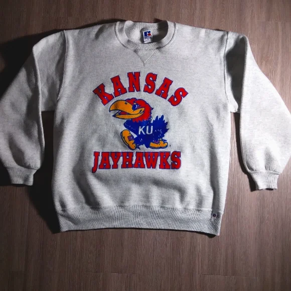 Kansas jayhawks sweatshirt. - Picture 8 of 8